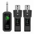 thumbnail image 1 of Adaptador XLR UHF, Transmisor y Receptor de Micrófono Inalámbrico para Micrófono Dinámico, Mezclador de Audio para Guitarra,  PA A, 1 of 1