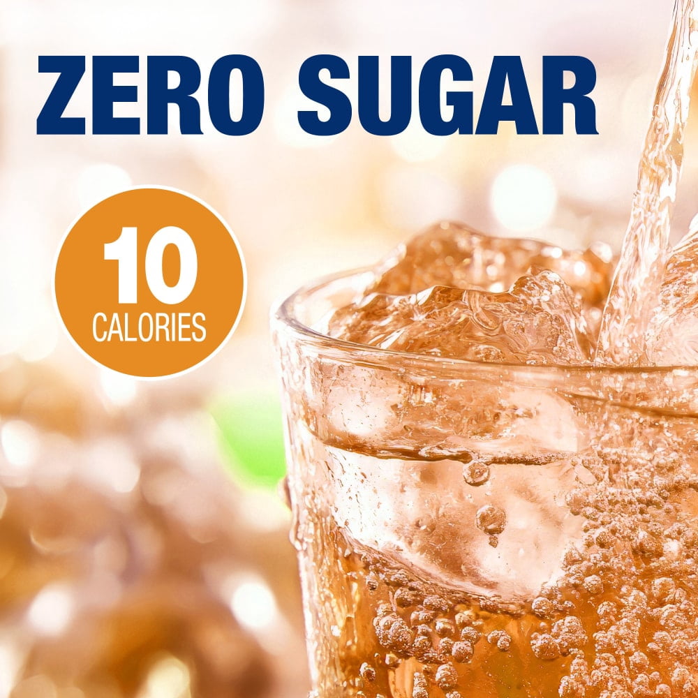 Kroger Hydrate Zero Sugar Peach Tea Drink Mix Packets 10 Count - 5 Pack