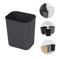 thumbnail image 4 of SWETRACE 2Ud De Basura Plástico Negro Para Hogar Oficina Con Simple Duradero, 4 of 8