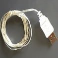 thumbnail image 4 of HATISS 2M 20Led 3M 30Led Usb Operated Mini Led Copper Wire String Fairy Lights Led, 4 of 7