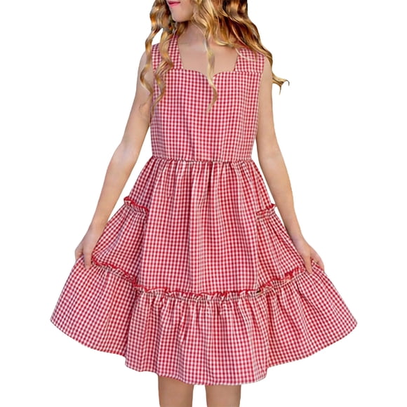 Niñas Vestido de Fiesta de Navidad Material Suave Estilo Lindo Manga Corta para Dormir Ocio Diario Gran Regalo Vestido de Navidad Niña Bebé