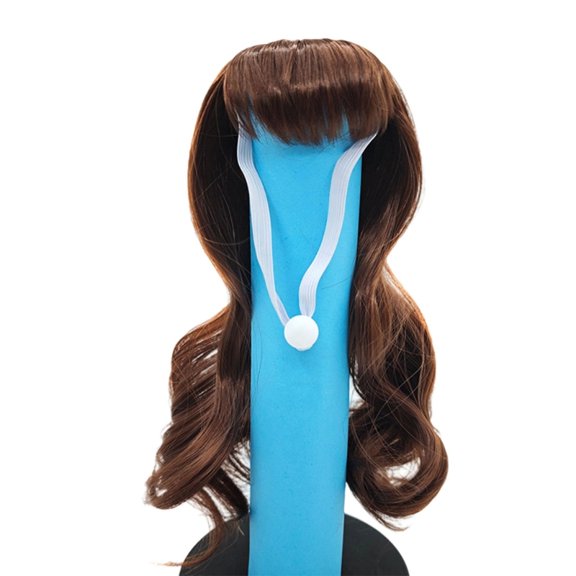 lanema Crafted Duck Hairpiece Handmade Style Wigs Heat Resistant Synthetic Fiber