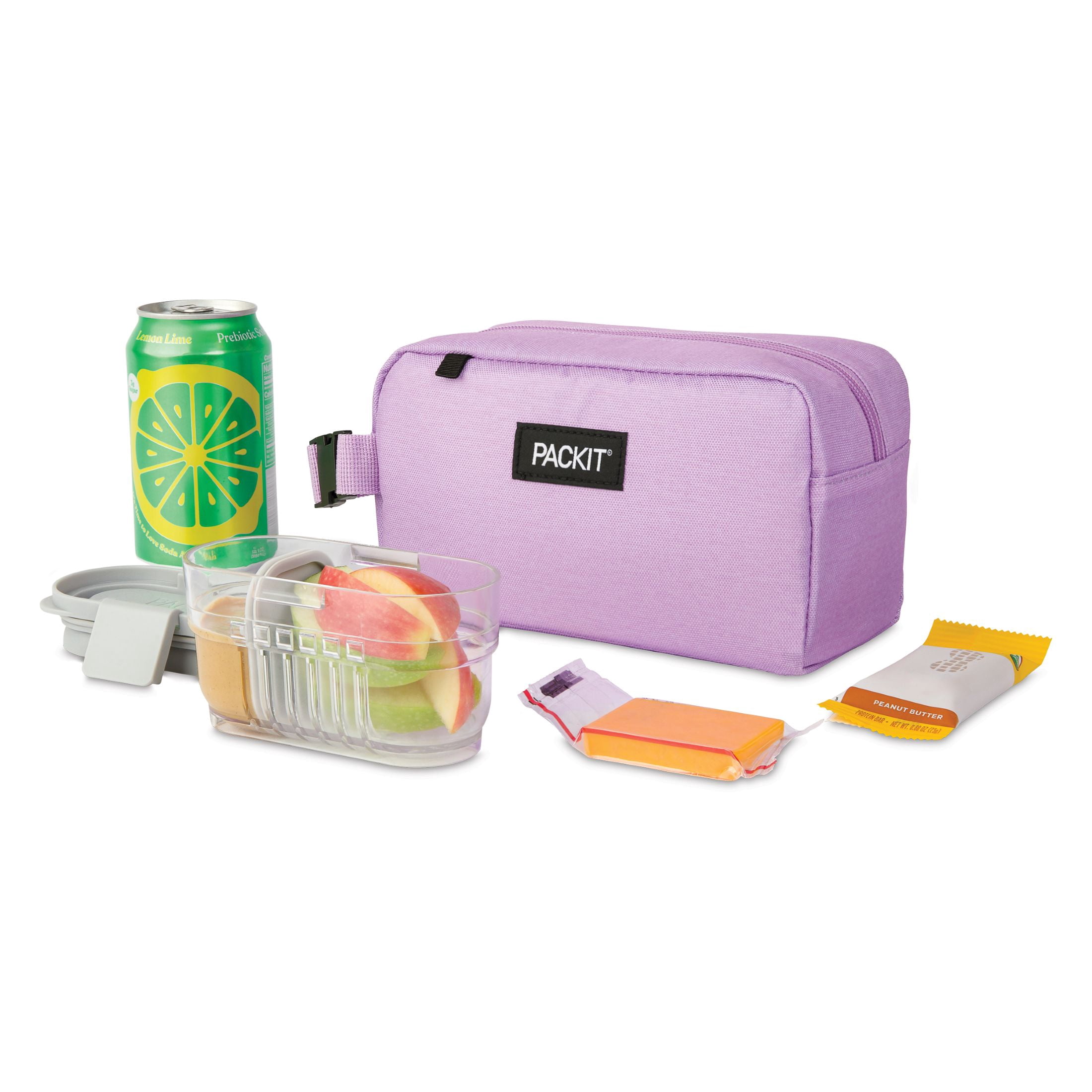 Packit Freezable Snack Box, Lavender