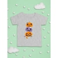 thumbnail image 3 of Funny Spooky Pumpkin Stack T-Shirt Infant -Image by Shutterstock,  18 Months, 3 of 4
