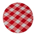 thumbnail image 4 of HAOXIT Round Fitted Tablecloth with Flannel Backing Design Table Cover Waterproof Oil-Proof Table Cloth Wipeable for Round Table 31-35, 4 of 8