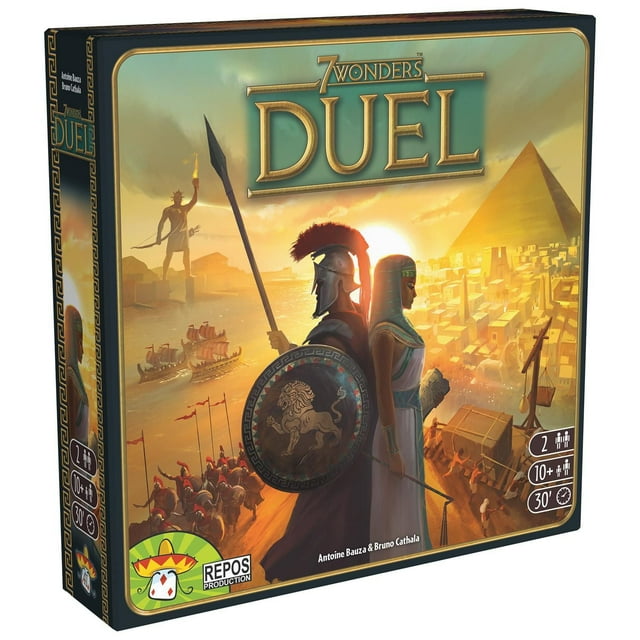 7 Wonders Duel - (English Version) - A board game by Repo from Antoine Bauza