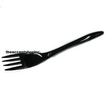 Gourmac 12-Inch Melamine Cooking & Serving Fork, Black