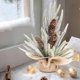 thumbnail image 5 of Fiudx Ofertas relámpago del día, solo en línea Árbol de Navidad artificial Árbol de escritorio Adornos navideños Exhibición de árboles de Navidad Árbol de Navidad pequeño, 5 of 5