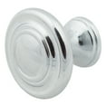 thumbnail image 4 of GlideRite 1.25 in. Classic Round Ring Cabinet Knobs, Polished Chrome, Pack of 10, 4 of 5