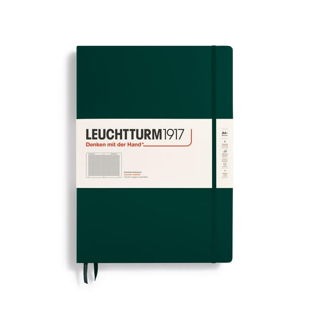 Libreta LEUCHTTURM1917 Master Classic A4+ 235 páginas verde