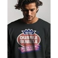 thumbnail image 2 of Officially Licensed Dubble Bubble Original Flavor Logo Men's Sweatshirt, 2 of 3
