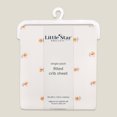 thumbnail image 3 of Little Star 100% Organic Cotton 1 Pack Girls Fitted Crib Sheets, 3 of 6