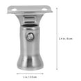 SHISUYAN Stainless Steel Stair Handrail Brackets (6pcs)
