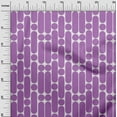 thumbnail image 3 of oneOone Polyester Spandex Purple Fabric Geometric Sewing Craft Projects Fabric Prints By Yard 56 Inch Wide, 3 of 4