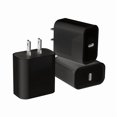 thumbnail image 1 of LinQingQ 3Pack iPhone 16/15 Charge Block,USB C Charger,Black Charger Adapter,Quick Fast Charger PD Adapter Plug 20W Power Delivery Type C Fast Charging Block for iPhone 16/15/14/13/12,iPad Pro/Air/Min, 1 of 1