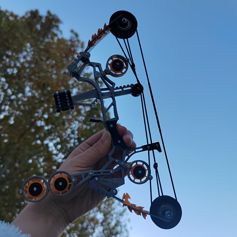 11 Inch Multi-color Mini Composite Bow Suitable for Outdoor Archery Mini Bow Set On The Right Hand