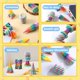 thumbnail image 3 of Fidget Toys JOYIN Impossible Cone, paquete de 4 unidades, para aliviar el estrés, 3 of 7