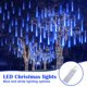 thumbnail image 2 of MulticolorUS Plug30cm Led Meteor Rain Lights con 8 tubos Navidad Snowfall Tree Outdoor Decor Light, 2 of 5