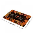 thumbnail image 3 of Thanksgiving Mats Hello Fall Area Rug 16 × 24 Inches Autumn Marple Leaves Doormats Anti-Slip Decorative Holiday Floor Mat for Kitchen, Bathroom, Bedroom, Living Room, Indoor Outdoor, 3 of 3