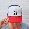 thumbnail image 6 of CafePress - 21 Years Old - Adjustable Unisex Printed Trucker Hat with Mesh Back, 6 of 10