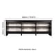 thumbnail image 3 of Mueble Mesa Para Tv Rack Madesa 6 Espacios Hasta 80 Negro 02, 3 of 8