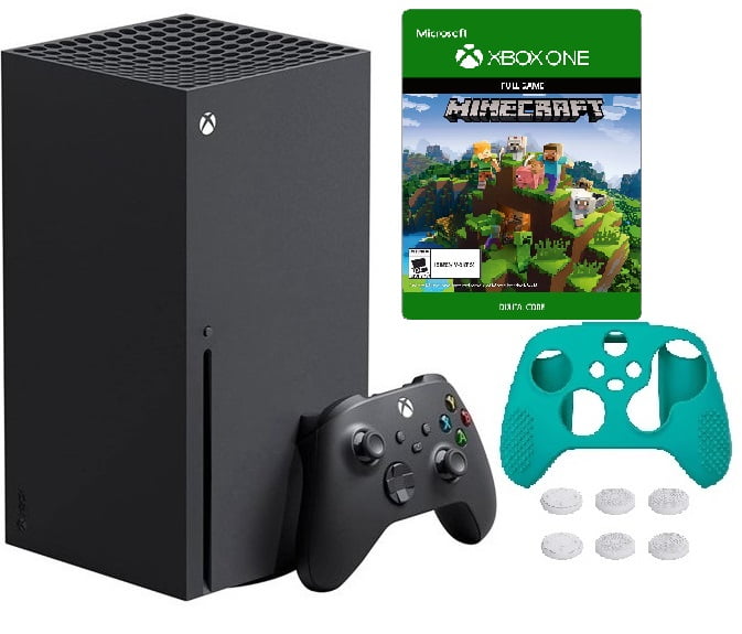 Stun kom tot rust handel 2022 Newest Xbox -Series -X- Gaming Console System- 1TB SSD Black X Version  with Disc Drive W/ Minecraft Full Game | Silicone Controller Cover Skin -  Walmart.com