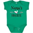 thumbnail image 3 of Inktastic Nana's Favorite- Heart Grandchild Boys or Girls Baby Bodysuit, 3 of 5