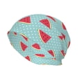 thumbnail image 2 of Logiee Watermelon Print Unisex Knit Beanie for Men Women Winter Hat,Beanies Skull Caps, 2 of 7