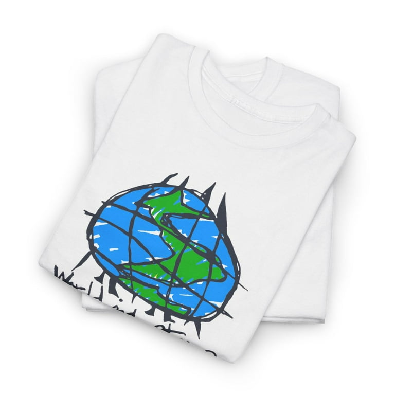 トップス WORLD INDUSTRIES - 90s EARTH TEE World Industries Globe Sketch Classic Skateboarding 90s