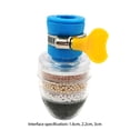 thumbnail image 2 of Filtros de purificador de agua de grifo de repuesto Boquilla de grifo de cabezal de ducha de ahorro de agua, 2 of 7