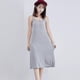 thumbnail image 3 of Underdress Solid Bodycon Long Slip-Blanco-M Computadora Computadora Computadora portátil, 3 of 5