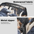 thumbnail image 4 of Crow Digital Pouch Oxford Cloth Waterproof Storage Bag Collapsible Cable Organizer Wire Cord Holder 5.9x9.44x3.14 in, 4 of 6