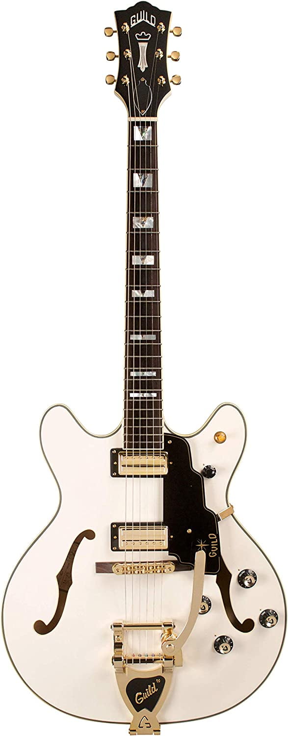 ギター Guild STARFIRE V White Guild Starfire V White - Zenith Music