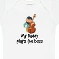 thumbnail image 4 of Inktastic String Bass My Daddy Plays the Bass Boys or Girls Baby Bodysuit, 4 of 5