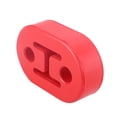 thumbnail image 4 of 3mirrors Exhaust Hangers Muffler Bushing Insulator Shock Absorbent Mount Bracket - 4PCS (Red), 4 of 8