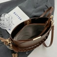thumbnail image 4 of Minnieouse Bolso bonito para mujer, versátil y ligero, bolso de mujer para otoño e invierno, moderno, práctico y duradero Bolsas de mensajero y de hombro Marrón, 4 of 6