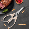thumbnail image 7 of Jozram 2Pcs Kitchen Scissors, Heavy Duty Shears with Serrated Blade, Ergonomic Handle Food Scissor for Poultry, Herbs, Vegetables Dishwasher Safe, 7 of 7