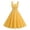 A02 Yellow, variant on Womens Dresses for Wedding Guest Crew Neck Sleeveless A Line Gown Elegant Vintage Textured Sundresses Fashion Pleated Full Skirt Outfits