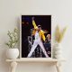 thumbnail image 5 of Cuadro sobre lienzo de la famosa estrella de rock Freddie Mercury, cuadro artístico para pared, decoración del hogar para sala de estar, regalo para fan de Queen, 5 of 5