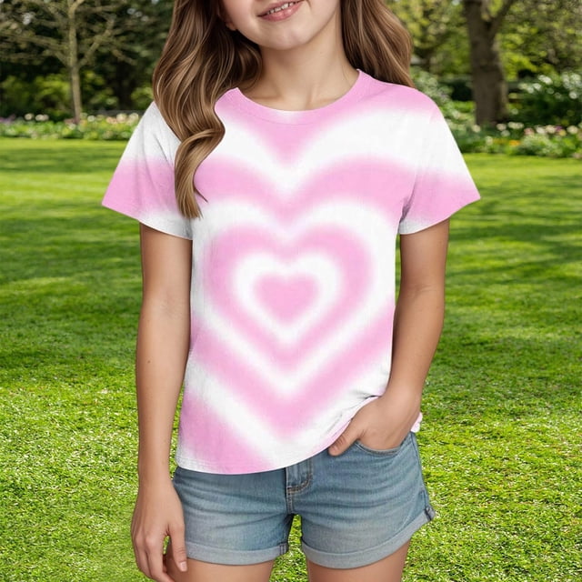 T-Shirt Garçon Col Ras du Cou Hauts Graphiques T-Shirts Garçons T-Shirts Filles Ensembles 4T