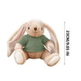 thumbnail image 3 of AuroraX Small Easter Bunny Stuffed Animals Cute Soft Plushie for Anxiety 9 Inch Rabbit Plush Pillows Toys for Girls,Boys,Adults Birthday Gifts, 3 of 5