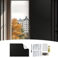 thumbnail image 2 of Cozeii Blackout Curtain, Stick On Window Shade, Cuttable Privacy Blind for Bedroom, Living Room, Rental, Travel, Dorm Window, Privacy Cover, 57.1x118 Inch, A, 2 of 9