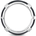 thumbnail image 3 of Fitbit Black Enamel Textured Enhancer Bangle Bracelet for Fitbit Charge, 3 of 3