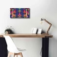 thumbnail image 6 of Epic Graffiti 'Holiday Candles Panorama' by Howie Green, Canvas Wall Art, 24"x12", 6 of 8