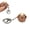 Brown, variant on Cupcake Keychain Stress Toy - Soft Squeeze PVC Food Charm, Cute Dessert Keyring for Backpack Purse, Anxiety Relief Fidget for Adults Teens