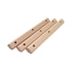 thumbnail image 1 of 3 Piezas Presas de Escalada Roca Madera Bloques Tabla de Entrenamiento para Fuerza de Cuerpo Ejercicios Adecuados para Entrenamiento en Casa Gimnasio, 1 of 6