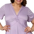 thumbnail image 4 of Blusa corte A Roman Fashion modelo 1710 Lila Talla extra 40, 4 of 6