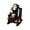B, variant on Halloween Decorations, Witch Ghost Rocking Chair with Black Figure, Resin Figurine for Desktop Car Dashboard Home Display, Intricate Storytelling Scene for Spooky Holiday Decorating