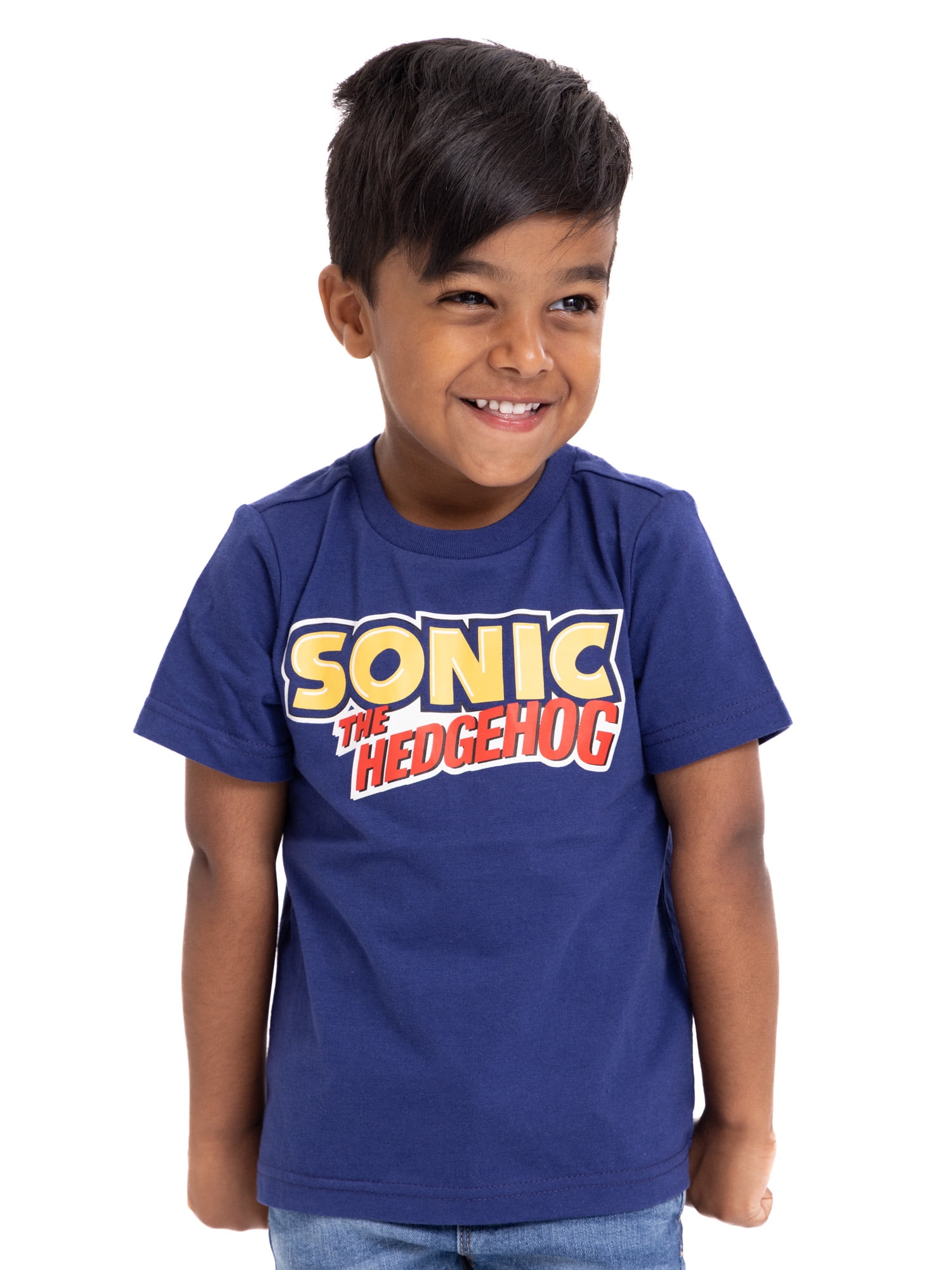 Sonic the Hedgehog Toddler Boy Sublimated Zip Up Hoodie and T-Shirt Set, Sizes 2T-5T
