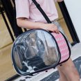 thumbnail image 4 of Transparent Cat Carriers, Portable Foldable Pet Backpack  for Walks Travel, 4 of 7